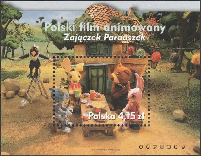 Poland 2012 - Polish animated movie (I) - Fi bl 239 MNH**