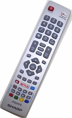 ORIGINALE TV Telecomando Per Sharp lc48cfg6001k TV 