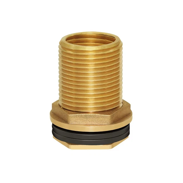 3/4" Female 1/2"Male Soild Brass Threaded Bulkhead