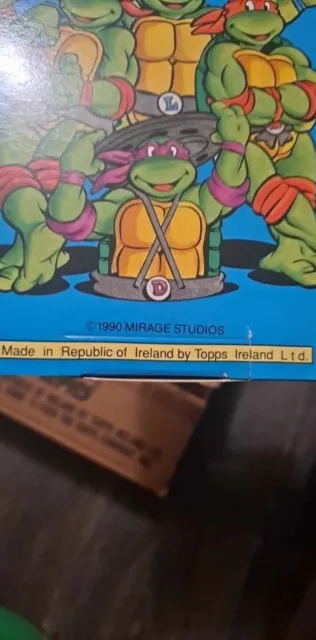 1990 Topps Teenage Mutant Hero Turtles Box Set Of 66 Cards New