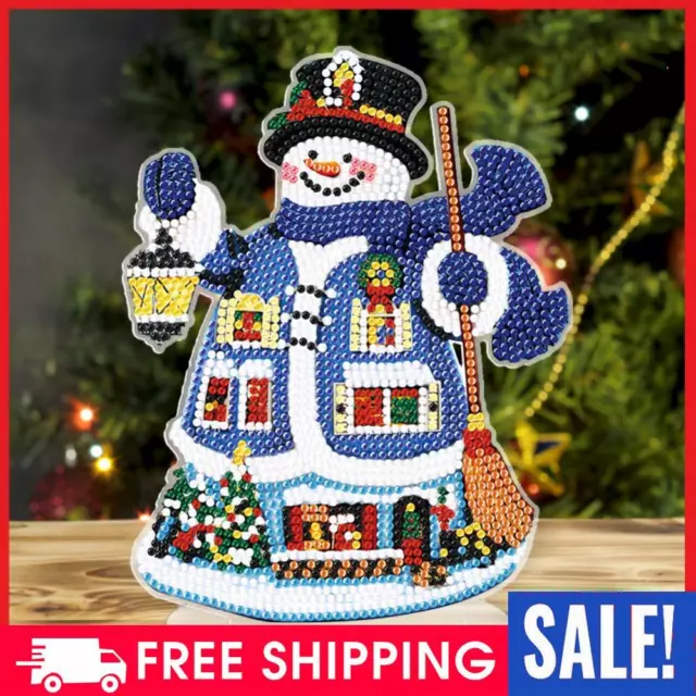 5D DIY Table Top Diamond Painting Decor Christmas Decor (Guardian Snowman)