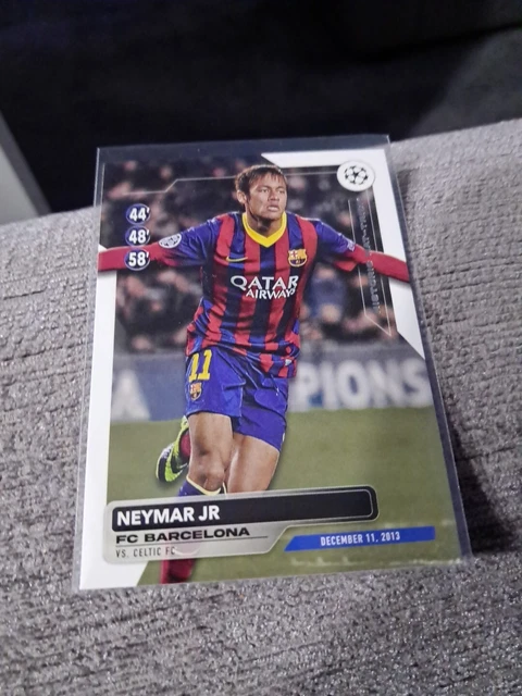 TOPPS FINEST SOCCER UCC 2024 2025 BARCELONA SYMPHONY NEYMAR