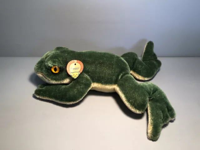 Steiff | Frosch Froggy 2322,00 25cm Mohair | Vintage 60er Jahre |