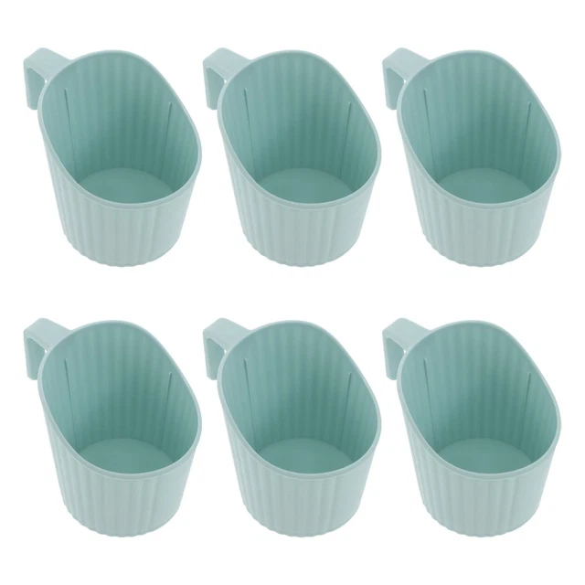 6PCS DISPOSABLE PAPER Cup Holder: Cup Holders Anti-Scalding - Insulated ...