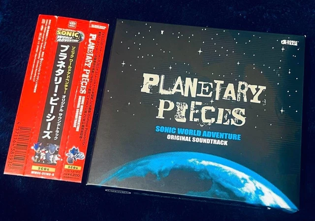SONIC WORLD ADVENTURE Original Soundtrack Planetary Pieces 3 CD