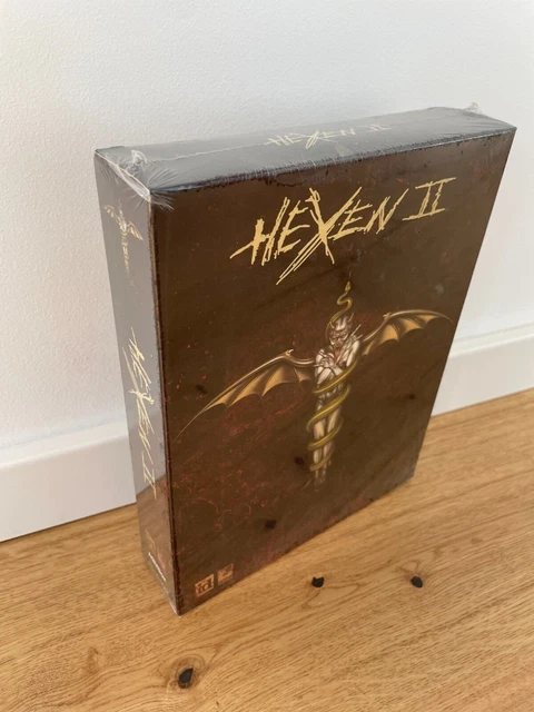 Hexen 2 II NEU / SEALED * PC 1997 * Big Box * id Software * MINT