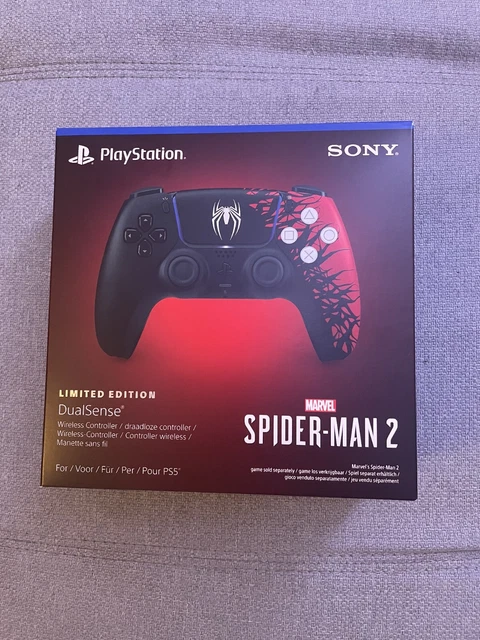 SONY Manette Dualshock 4 Rouge V2 + Marvel's Spider Man PS4