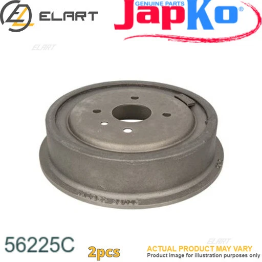 2X BRAKE DRUM FOR TOYOTA VENTURY