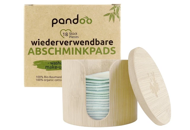 PANDOO HAUSRAT Abschminkpads 18er Pack