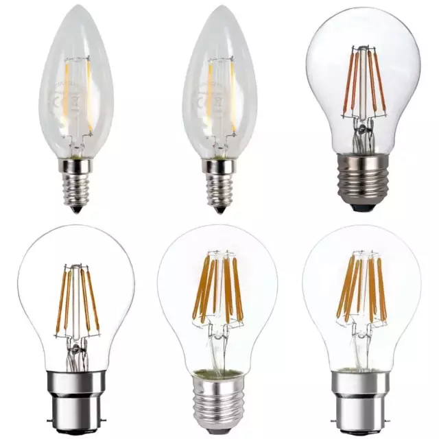 LED Filament Light Bulb Vintage Industrial Retro Lamp Bulbs Squirrel Cage Edison