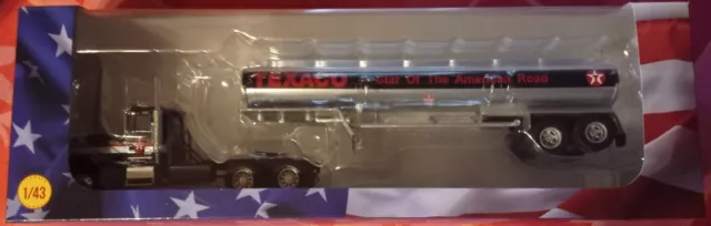 FREIGHTLINER FLC Camion Semi Remorque Américain Citerne TEXACO 1/43 Neuf n° 71