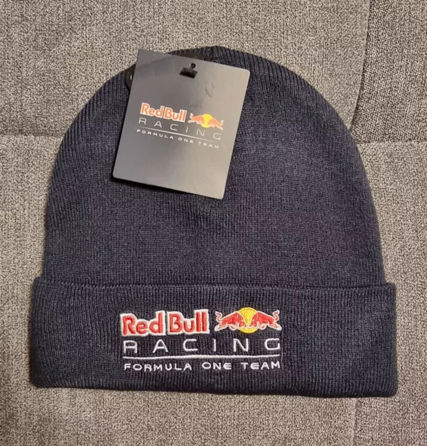 Original Formel 1 Red Bull Racing RBR Classic Beanie Inklusive Autogrammkarte