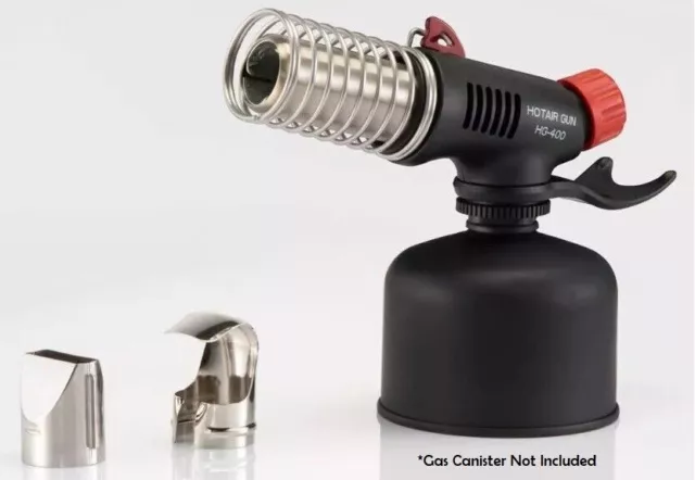 Mini Gas Heat Gun Hot Air Blow Torch Refillable Heatshrink Soldering Iroda  MJ600