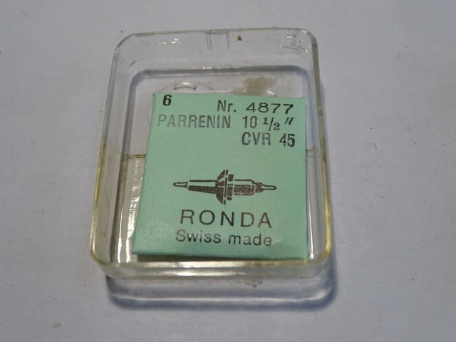 Pièce D'horlogerie Laval Neuve : CVR 10 1/2, 45, Antichoc, Axe Cylindre