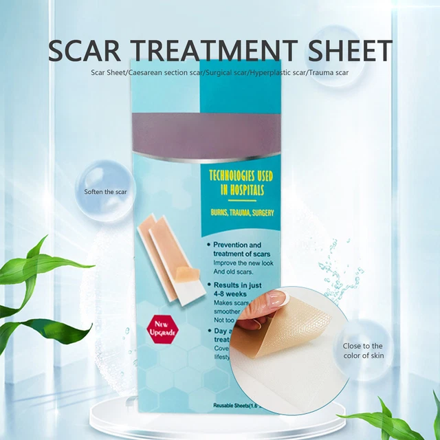 Silicone Scar Sheet Scar Removal Treatment Strips For Hyperplastic Scar 2BB