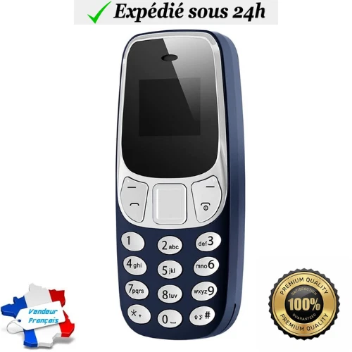 MINI TÉLÉPHONE PORTABLE Indétectable L8star BM10 Appel - SMS