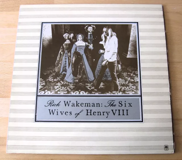 Original aus den 70ern! LP - Rick Wakeman ‎– The Six Wives Of Henry VIII - UK -