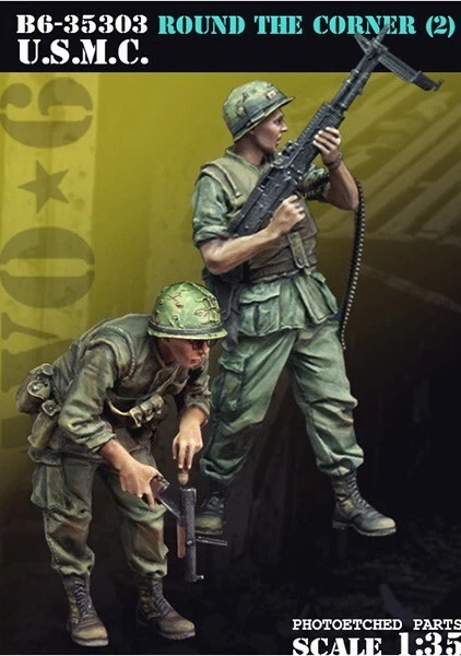 Bravo B6-35303 1/35 Vietnam United States Marines At The Corner Body Set