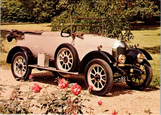 British Vintage Car Postcard 1924 Morris Cowley, The Bullnose ATB A9B