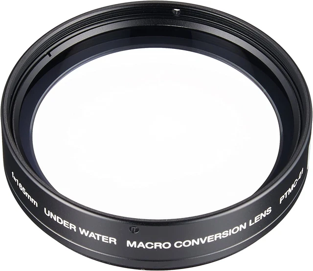 Lente macroconversión submarina Olympus PTMC-01 para protector impermeable Japón