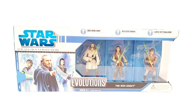 HASBRO STAR WARS La Colección Legacy El Legado Jedi Bultar Swan, Luke ...