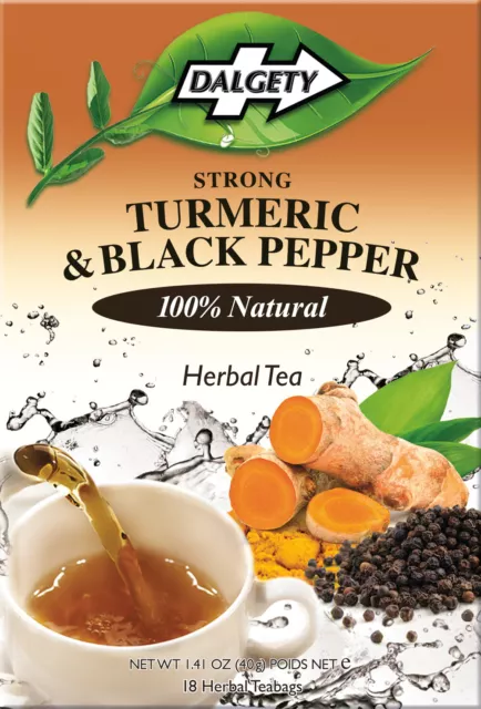 Dalgety Natural Herbal Tea.Moringa,Honey,Ginger,Peppermint,Lemon,Sorrel x 2