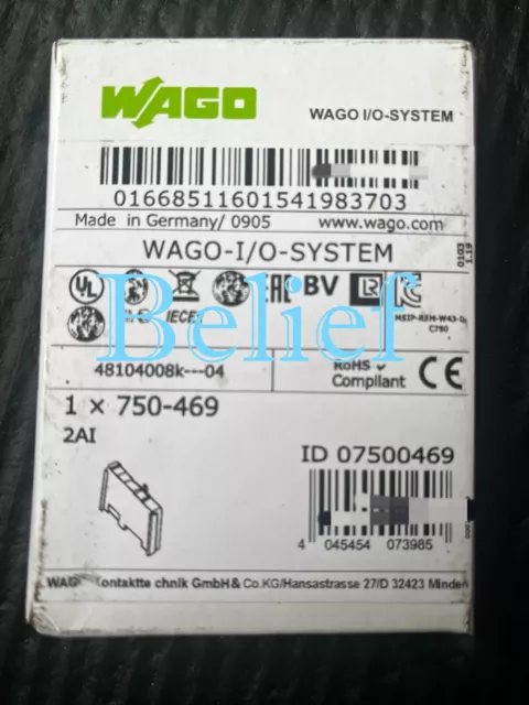 1pc 750-469 WAGO Module Brand new Fast Delivery.