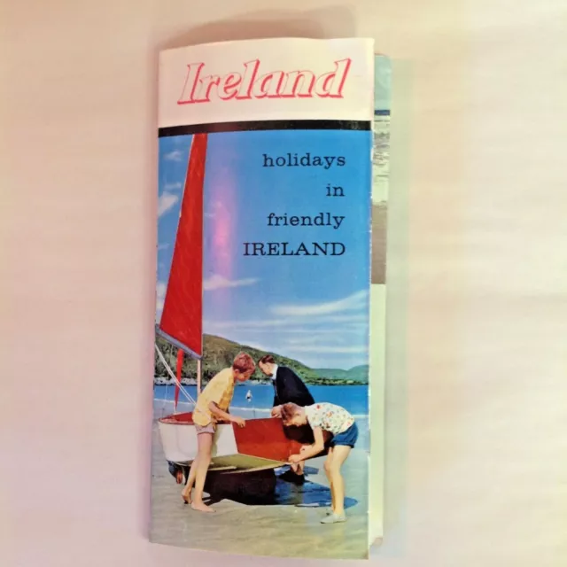 VINTAGE 1959 TRAVEL Tourist Brochure Touring Ireland by Road and Rail NEAR  MINT £14.30 - PicClick UK