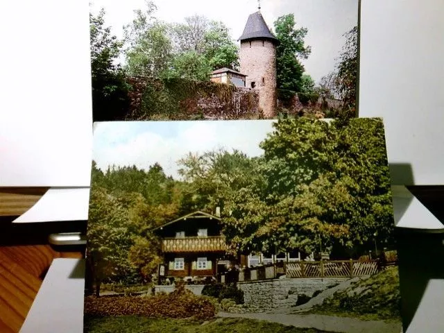 Wernigerode. Harz. 2 x Alte Ansichtskarte / Postkarte farbig gel. 1969 u. ungel.