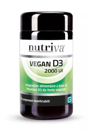 Nutriva Vegan D3 60Cpr 2000Ui