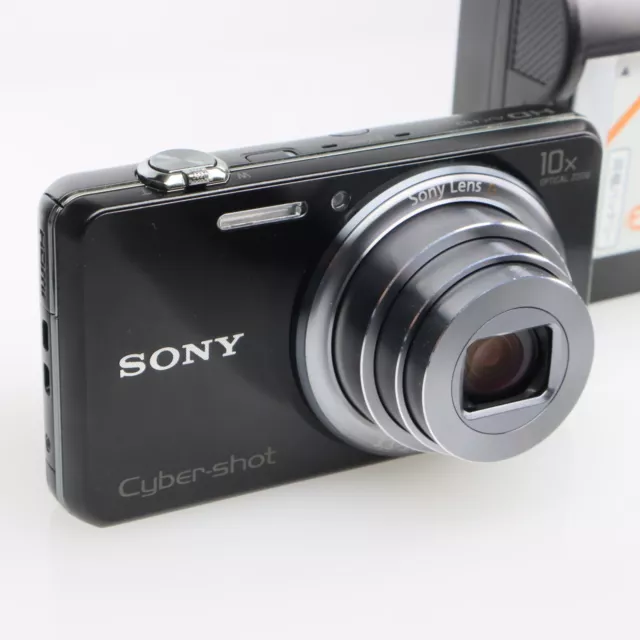 [ N.Mint ] Sony Cyber-Shot Dsc- WX170 Noir Numérique Caméra 18.2MP 10x Zoom