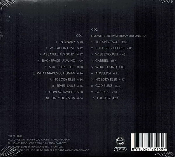Lamb Backspace Unwind Butler Records (3) 2xCD, Album, Ltd 2014 2