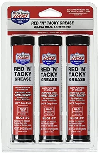 Lucas Oil Products Red "N" Tacky Multi-Purpose Grease Stick 3 oz
