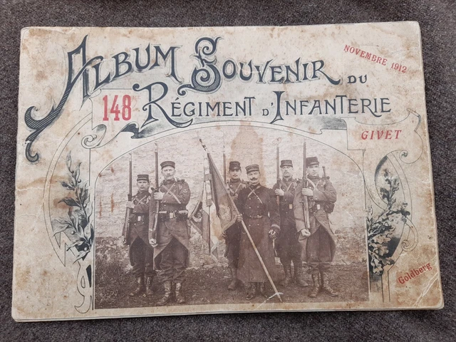 Album Photo/carnet Historique Du 1er Régiment D'Artillerie - Période 1914-1918 - Bon état