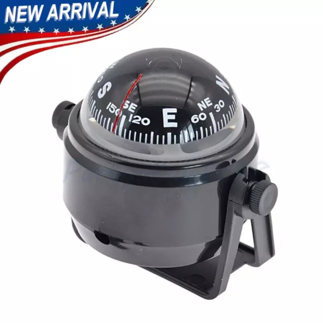 New LED Light Marine Compass for Mount for Sail Ship Vehicle Car Boat Navigation