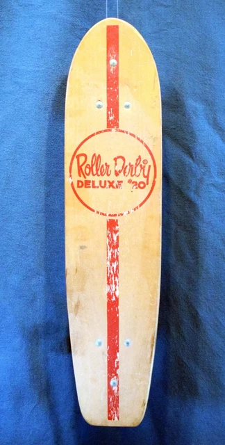 Vintage 1960's Era / Roller Derby / Surf-ari / Repainted / Wooden