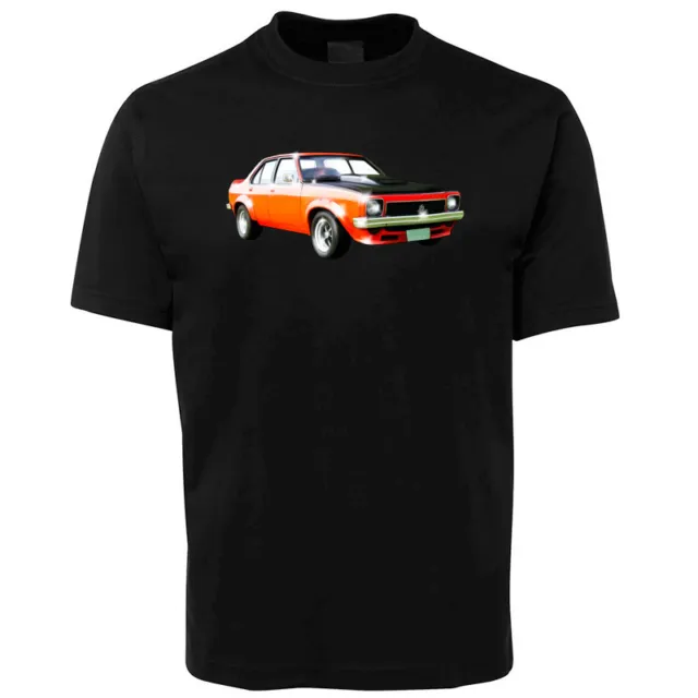 New Black Holden Torana Illustrated T Shirt Size S - 10XL