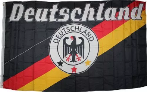 German Deutsch Deutschland Eagle Flag Rough 3'x5' Banner Indoor Outdoor 3x5