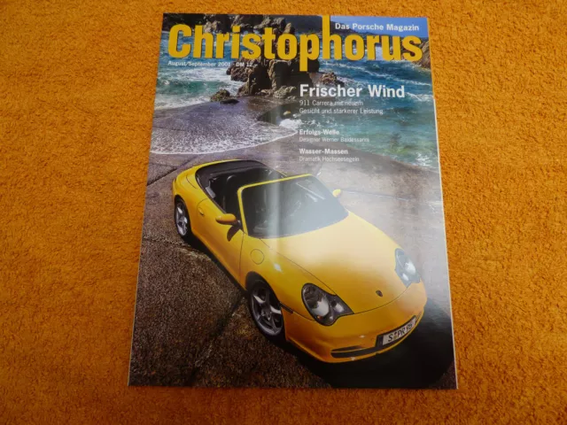 PORSCHE Magazin Christophorus 291 911 Carrera Fahrwerk Restaurierung 695 Miglia