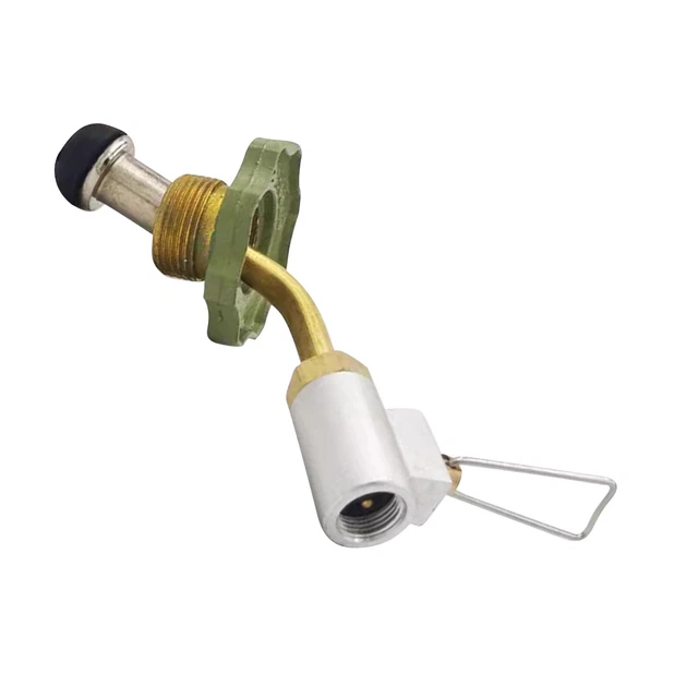 METAL GAS STOVE Refill Adapter Connecter For Hose BBQ Camping Hiking
