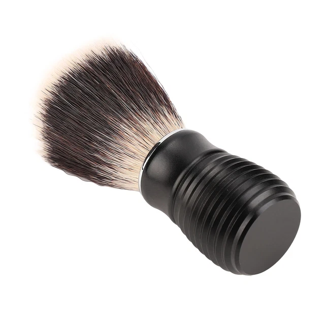 Blaireau De Rasage Pour Hommes Brosse Nettoyante Pour Barbe En Nylon Avec TOS