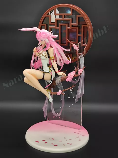 Yae Sakura Houkai Impact PVC figure full moon window collectable sexy fan set