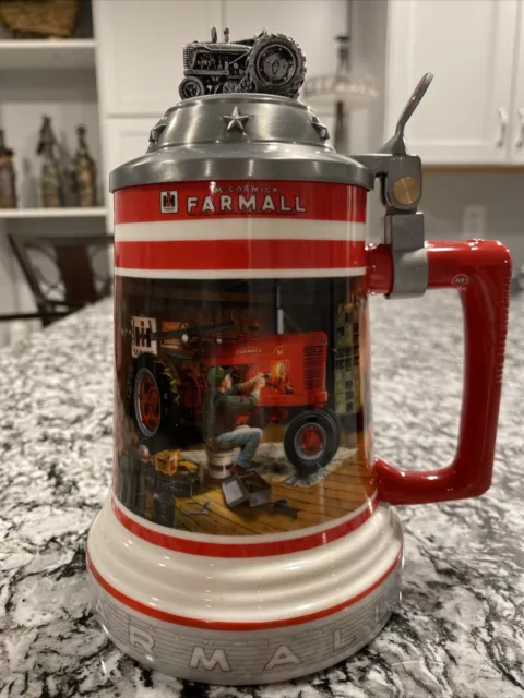 🔴⚫️Farmall 2014 Limited Edition Stein Model M Collectible 90th Anniversary NEW