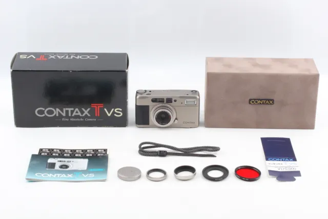 Read [Near MINT No leak] CONTAX TVS Point & Shoot 35mm Film Camera From JAPAN
