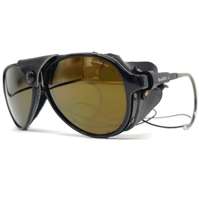 NOS Vintage Bolle " Irex 100 " Sunglasses - France 80's - Large - Originale