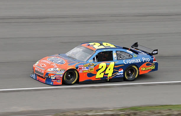 CHEVROLET IMPALA SS Nascar Of Jeff Gordon Motor Racing Old Photo $8.50