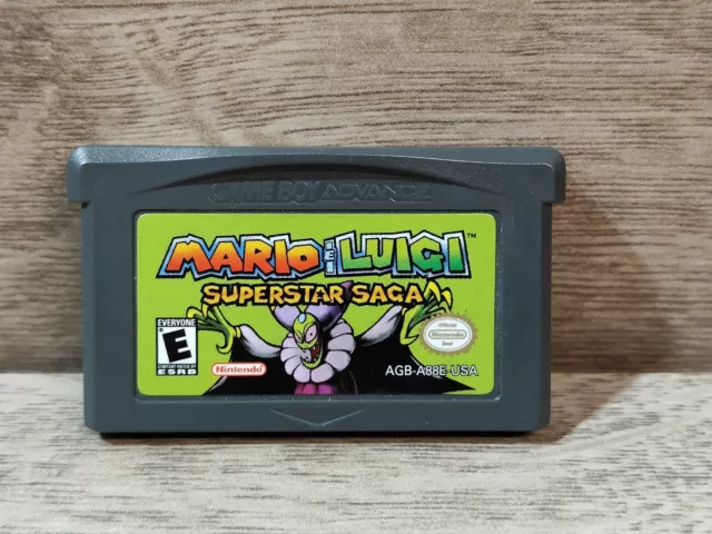 Mario & Luigi - Superstar Saga - Nintendo Gameboy Advance GBA - Cart Only - USA