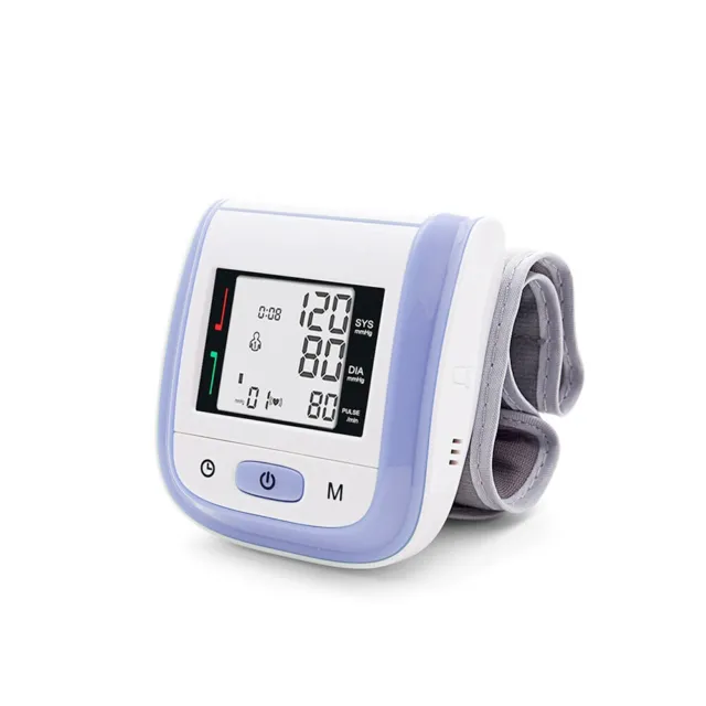YK-BPW Automatische Handgelenk Digitale Blutdruckmessgerät (lila) OBM
