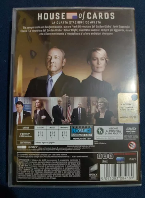 House Of Cards - Stagione 4 DVD 3
