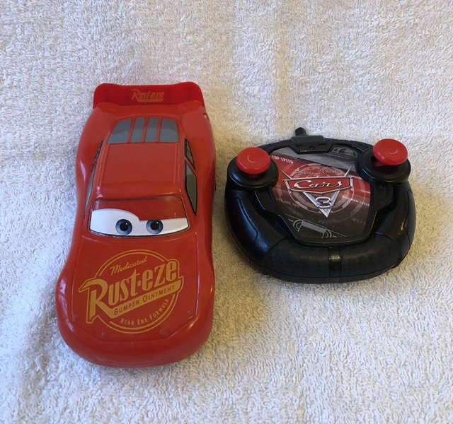 DISNEY PIXAR CARS 7” Lightning McQueen RC Remote Control Car Dickie